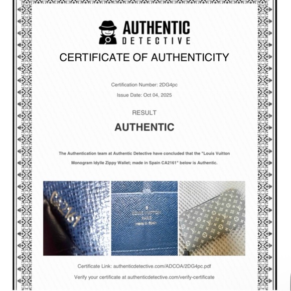Louis Vuitton Monogram Idylle Zippy Wallet - Picture 16 of 16
